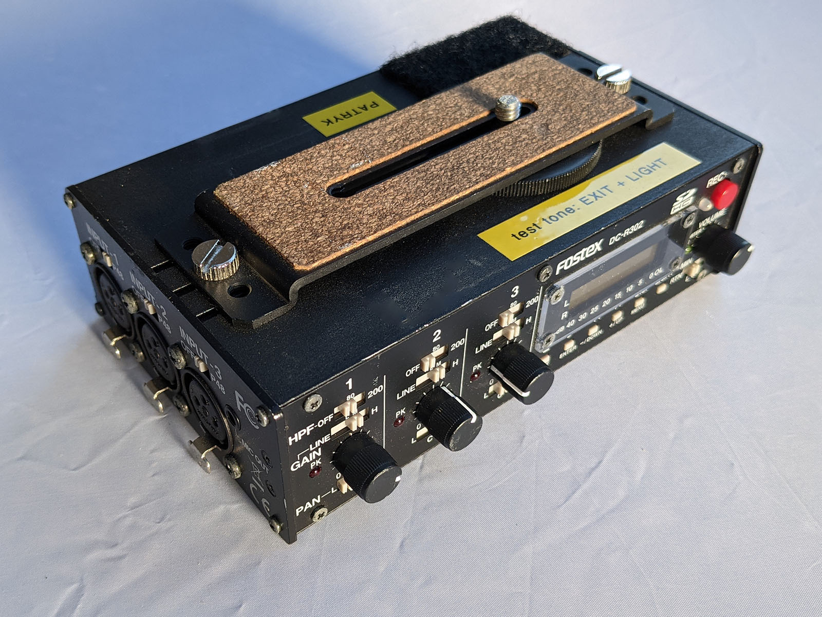 Fostex DC-R302 Audio Recorder / Pre Amp