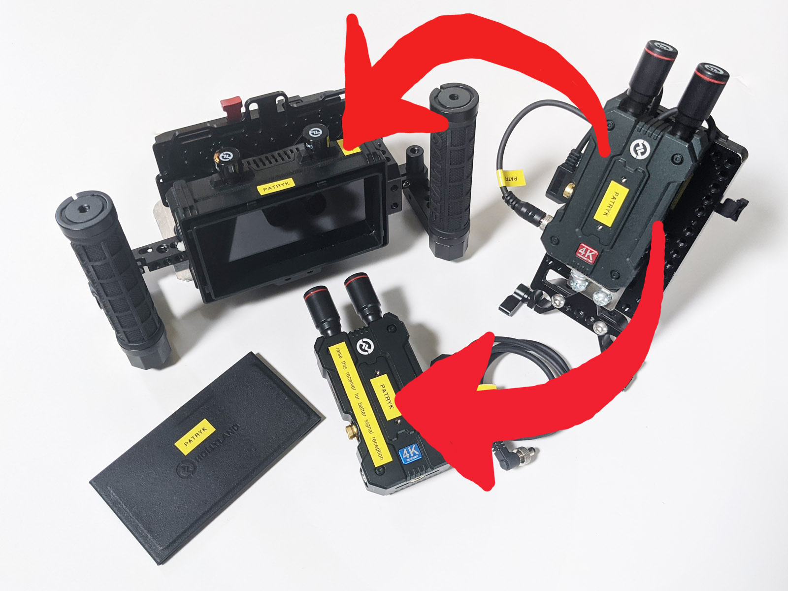 Hollyland Mars 4k Wireless Combo + extra receiver (450ft)