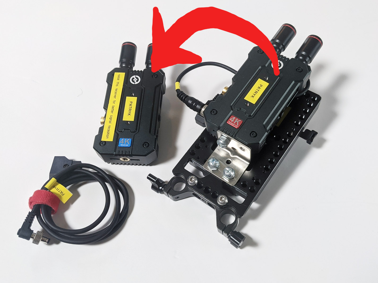 Hollyland Mars 4k Wireless Transmitter + Receiver (450ft)