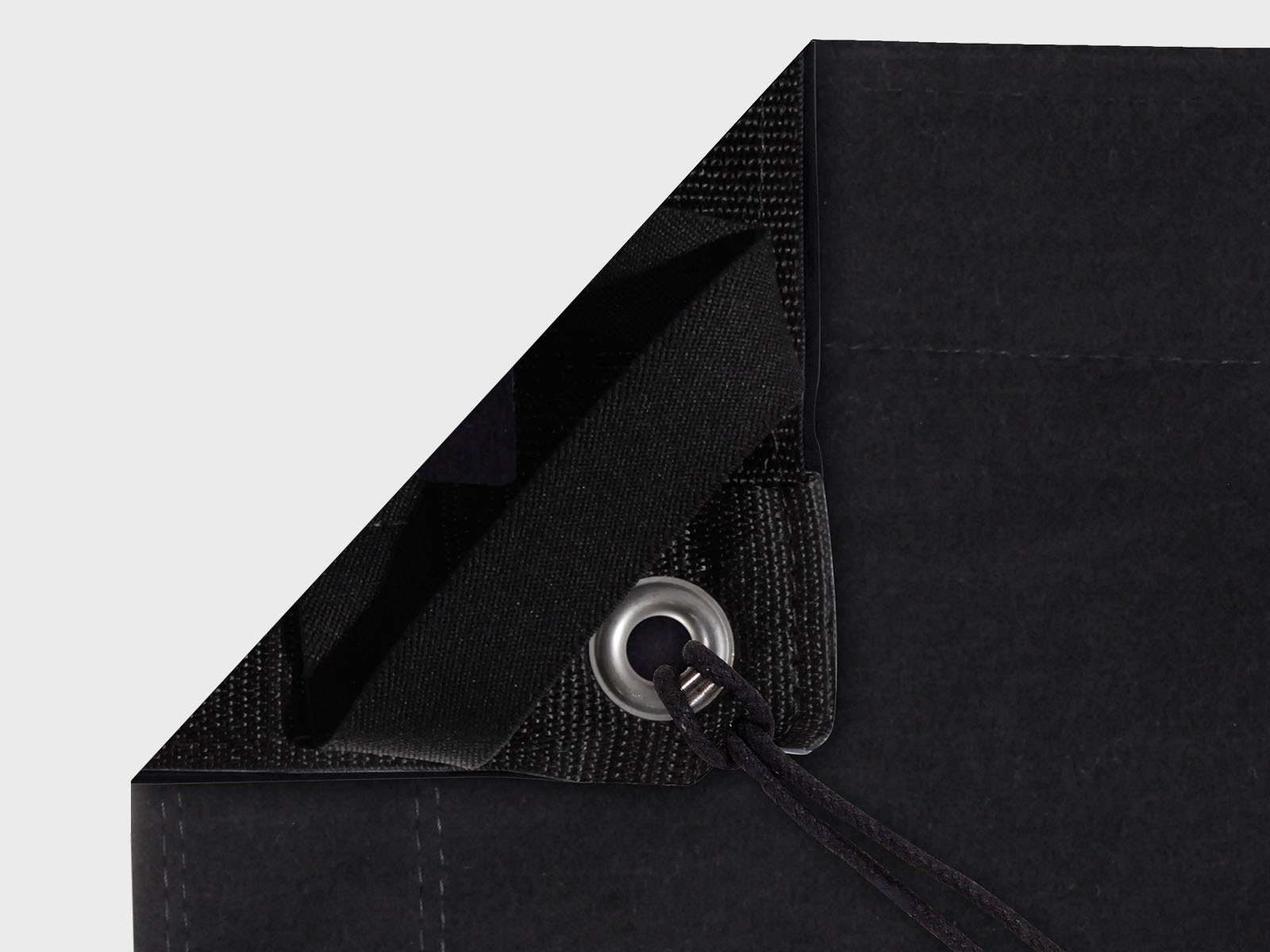 Black Solid - 6x6, 8x8, 12x12 