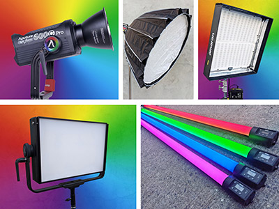 Picture of LED Music Video/RGB Color 7-Light Package = $289