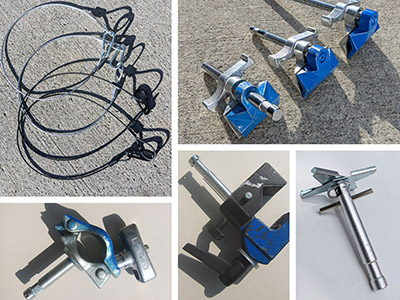 Picture of Milk Crate of Various Clamps = $39